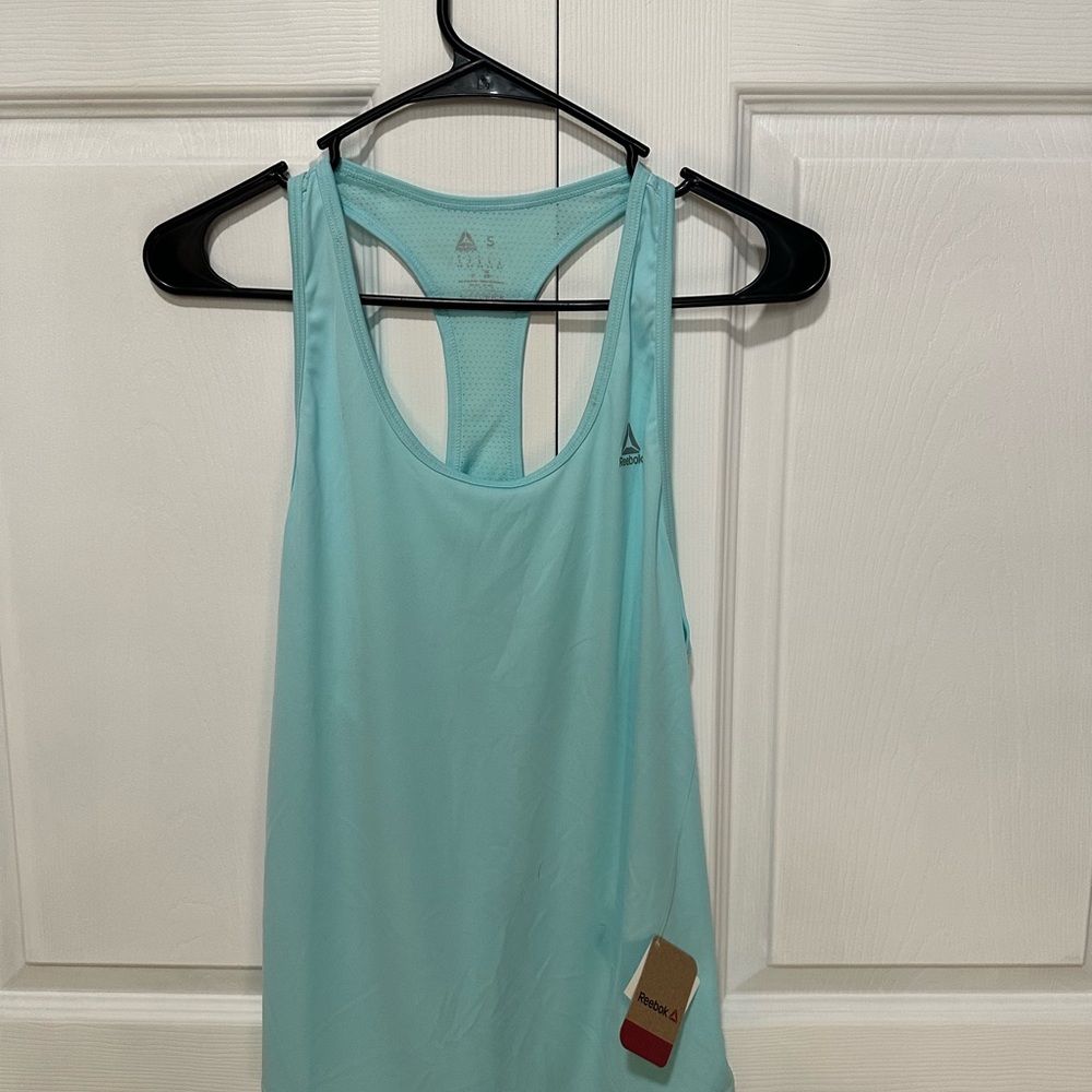 Reebok Women's Light Blue Tank Top